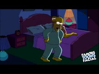 Simpsons Cartoon Sex: Homer  Fucking Marge