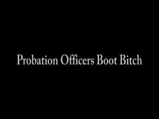 Probation Officer&rsquo;s Boot Bitch - Femdom Boot Fetish