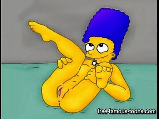Griffins And Simpsons Hentai Porn Parody
