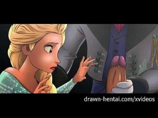 Frozen Hentai - Elsa