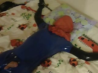 Session 1 (part 1) Latex Bondage Breathplay