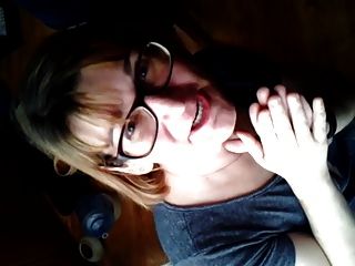 Wife Facial In Front Of Window!