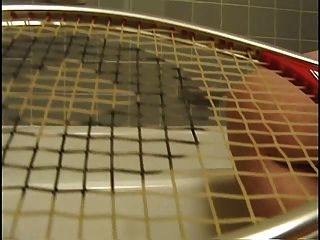 Delena Dawn 3 - Masturbating With A Tennis Racket