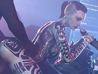 Mass Effect Jack Gangbang